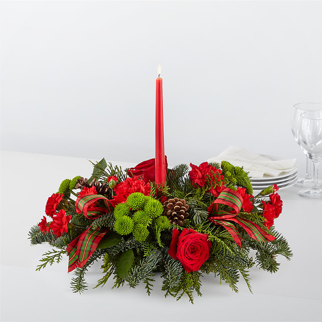 By the Candlelight Centerpiece – Carisma Florists, Mississauga ON