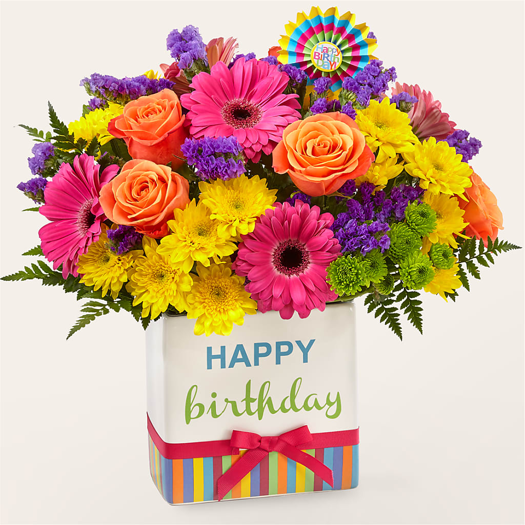 Birthday Brights Bouquet – Carisma Florists, Mississauga ON