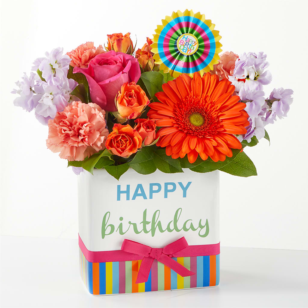 Birthday Surprise Bouquet – Carisma Florists, Mississauga ON