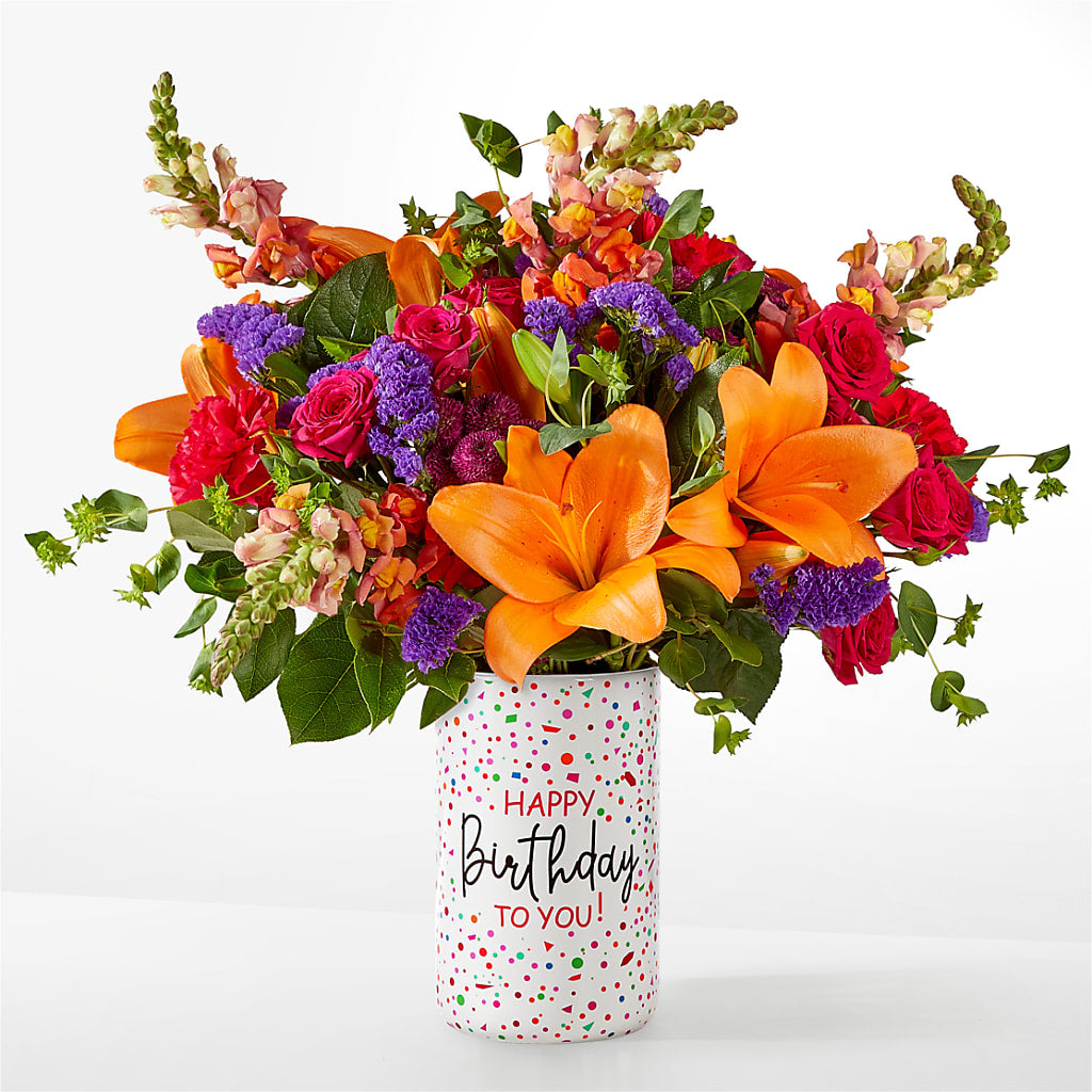 Birthday Palooza Bouquet – Carisma Florists, Mississauga ON