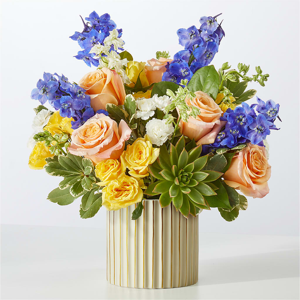 Cobalt Reverie Bouquet – Carisma Florists, Mississauga ON