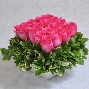 Bouquet de roses éternelles