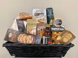 Cheese and Cracker Basket – Carisma Florists, Mississauga ON