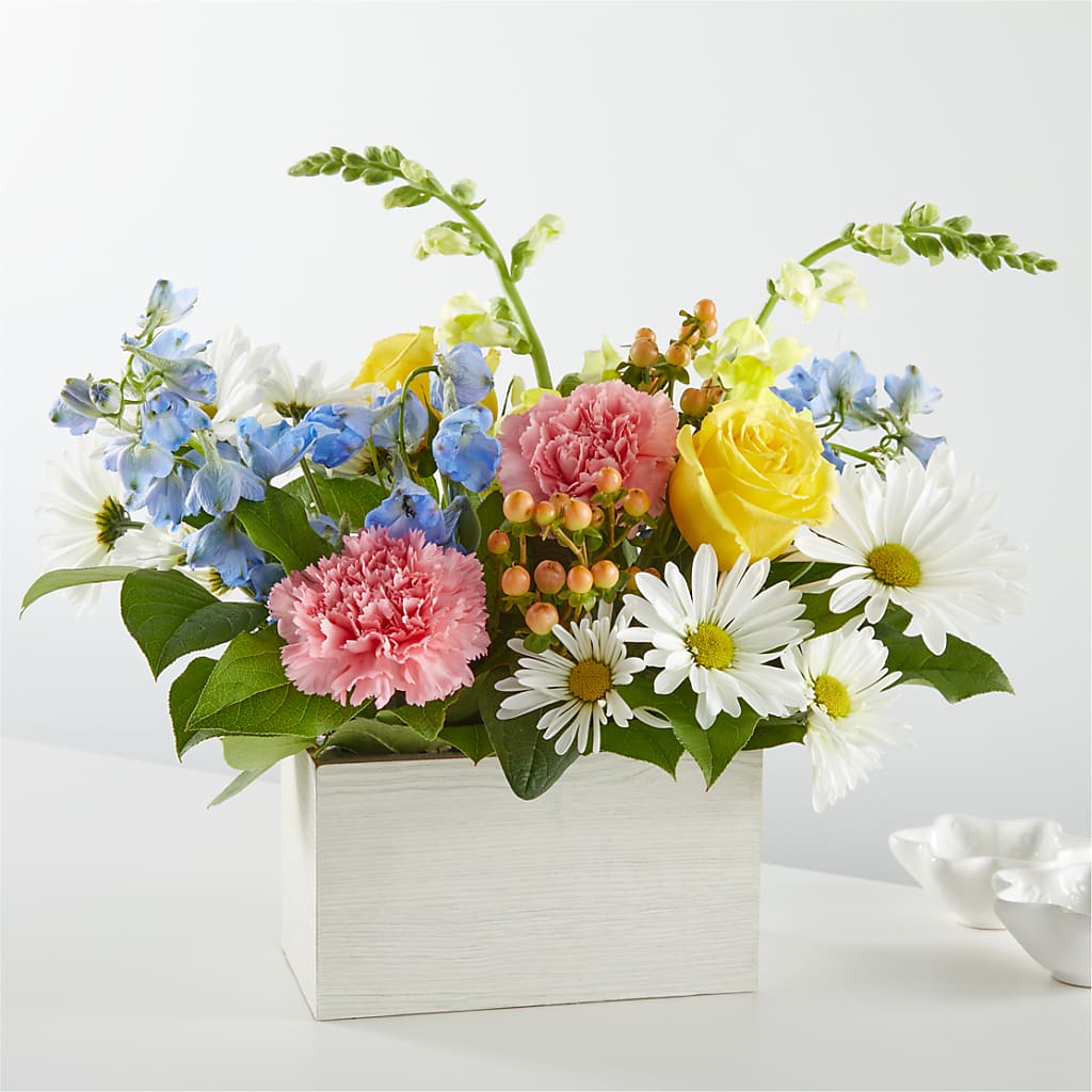 Sun Salutation Box Bouquet – Carisma Florists, Mississauga ON
