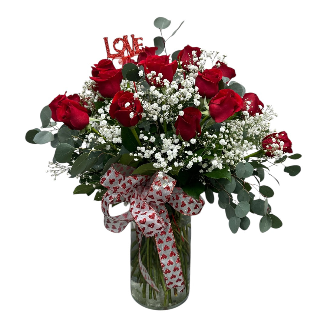 CLASSIC V-DAY BOUQUET – Carisma Florists, Mississauga ON