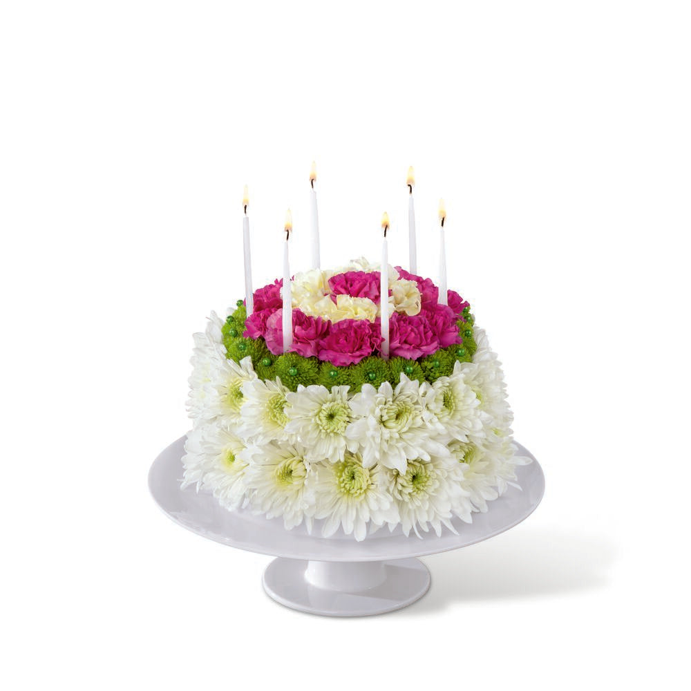 The FTD® Wonderful Wishes™ Floral Cake – Carisma Florists, Mississauga ON