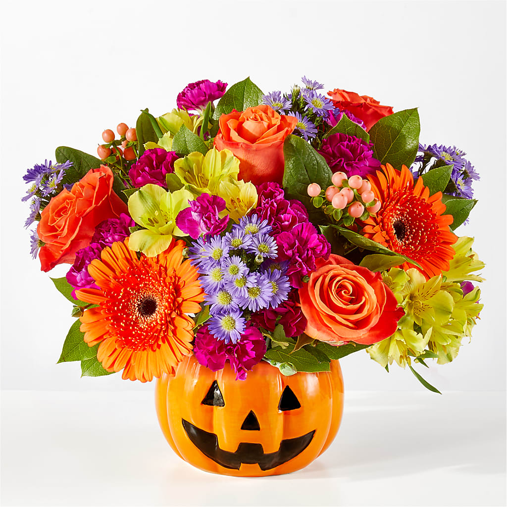 Tricks & Treats Pumpkin – Carisma Florists, Mississauga ON