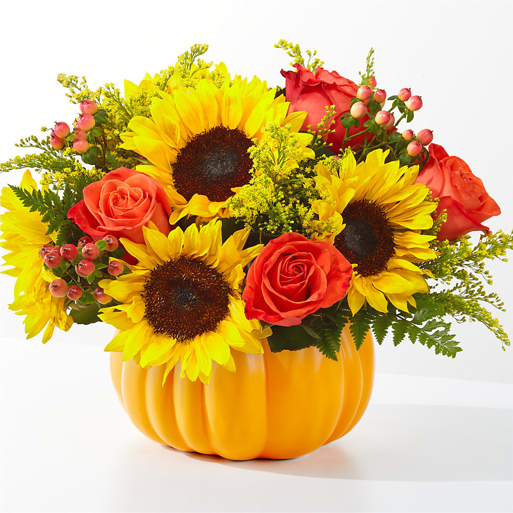 Pick of the Patch Pumpkin Bouquet – Carisma Florists, Mississauga ON