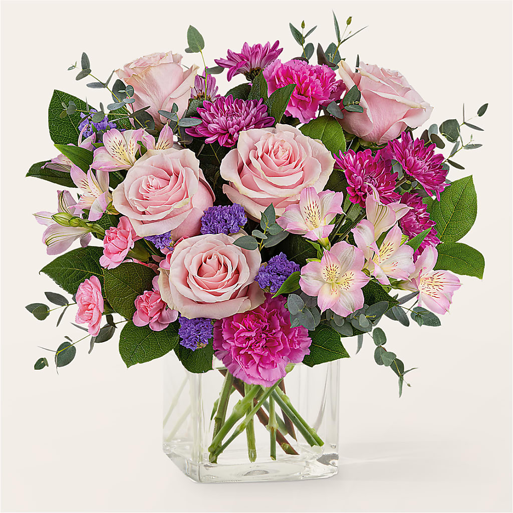 Rosy Radiance Bouquet – Carisma Florists, Mississauga ON