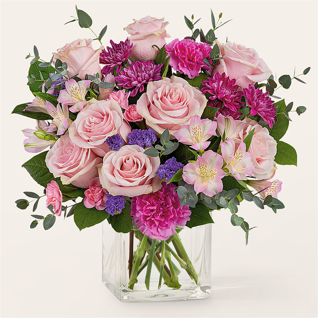 Rosy Radiance Bouquet – Carisma Florists, Mississauga ON