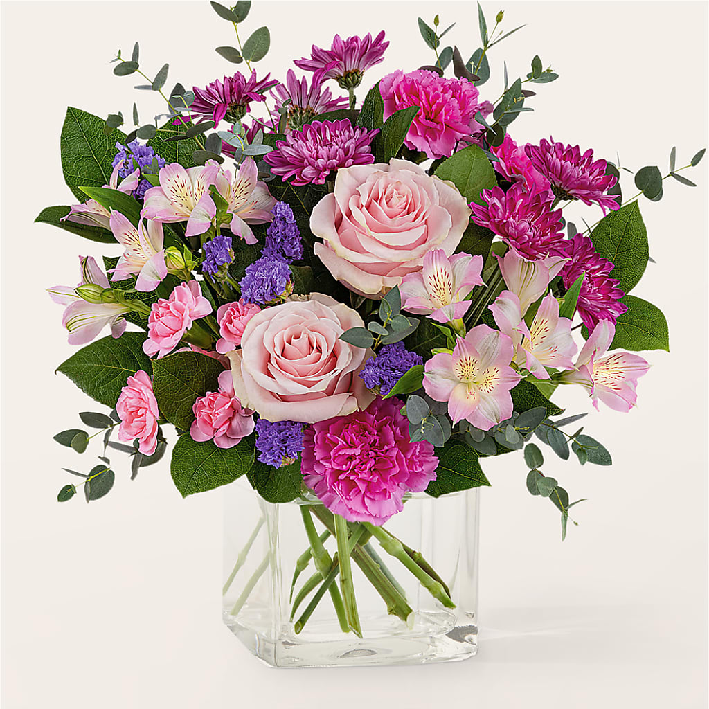 Rosy Radiance Bouquet – Carisma Florists, Mississauga ON