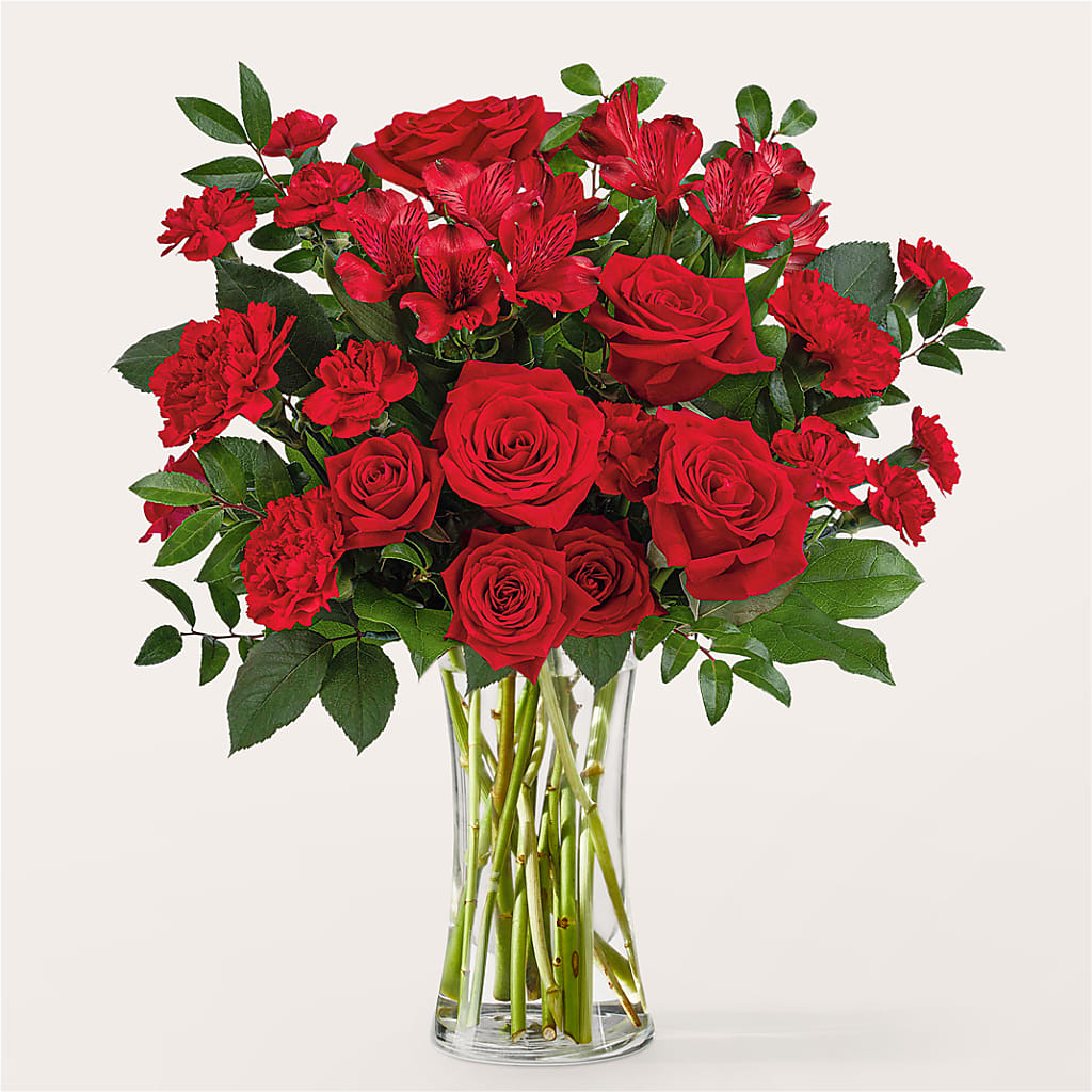 Brilliant Ruby Bouquet – Carisma Florists, Mississauga ON
