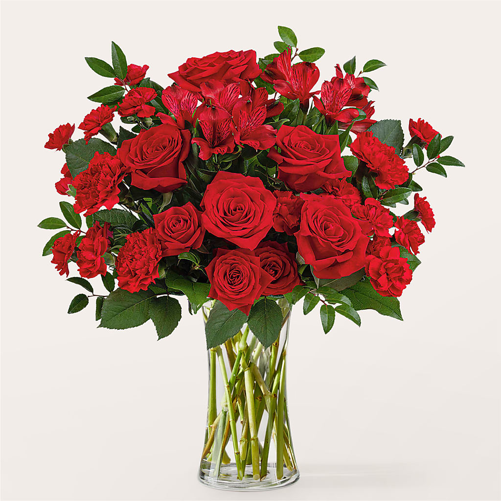Brilliant Ruby Bouquet – Carisma Florists, Mississauga ON