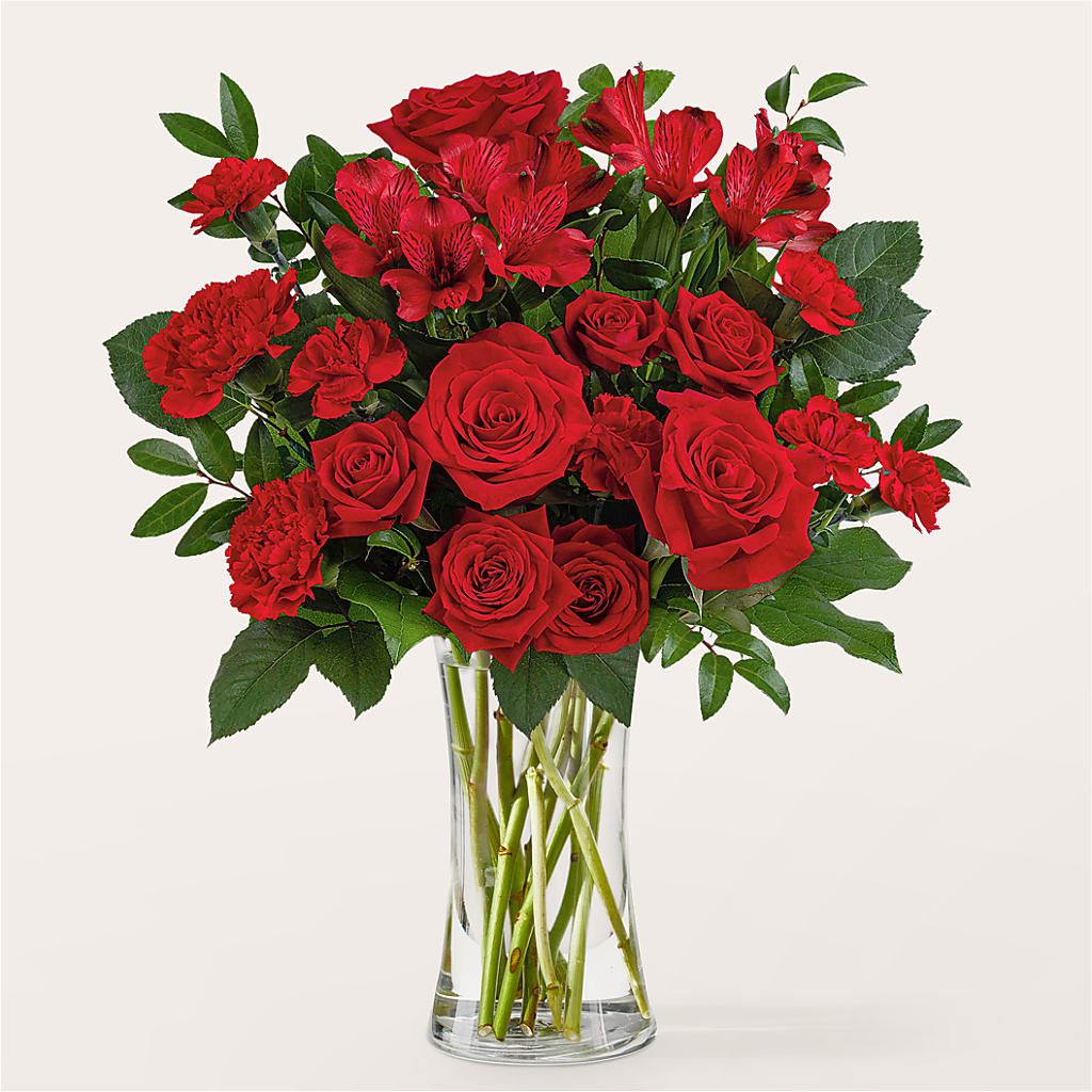 Brilliant Ruby Bouquet – Carisma Florists, Mississauga ON