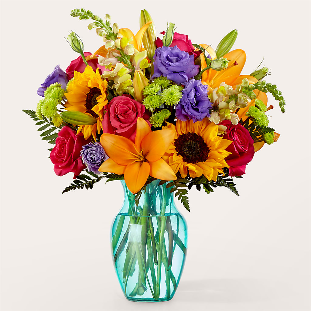 Double Rainbow Bouquet – Carisma Florists, Mississauga ON