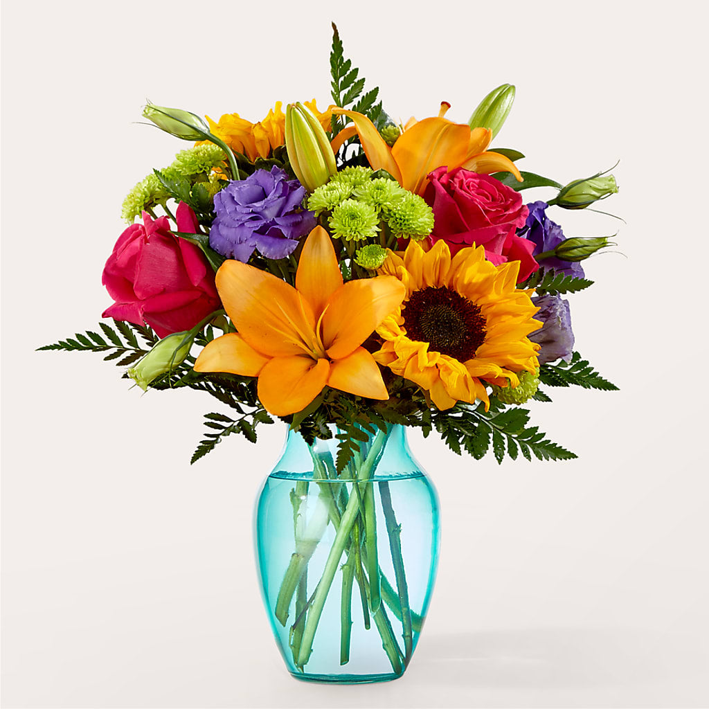 Double Rainbow Bouquet – Carisma Florists, Mississauga ON
