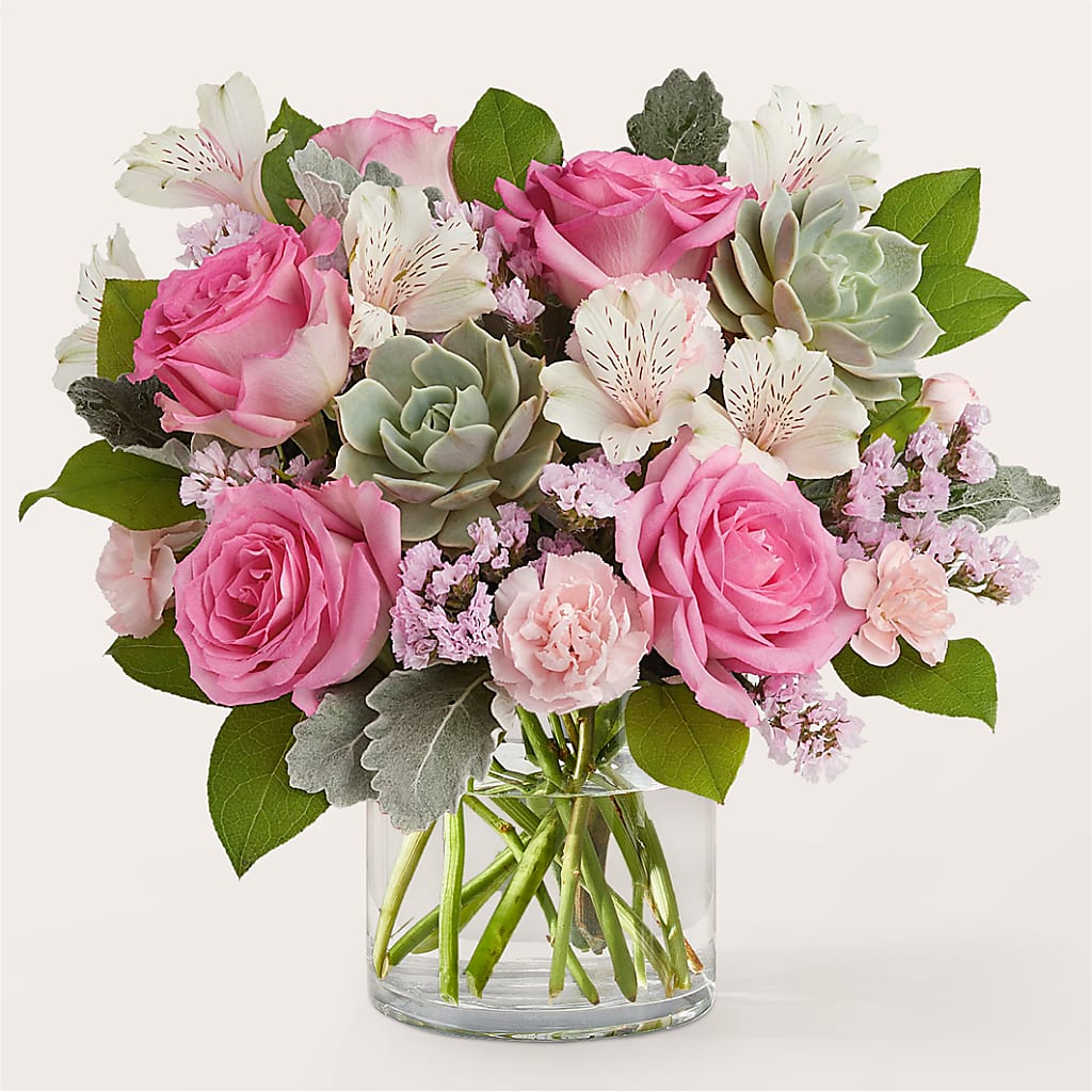 Dusty Rose Bouquet – Carisma Florists, Mississauga ON