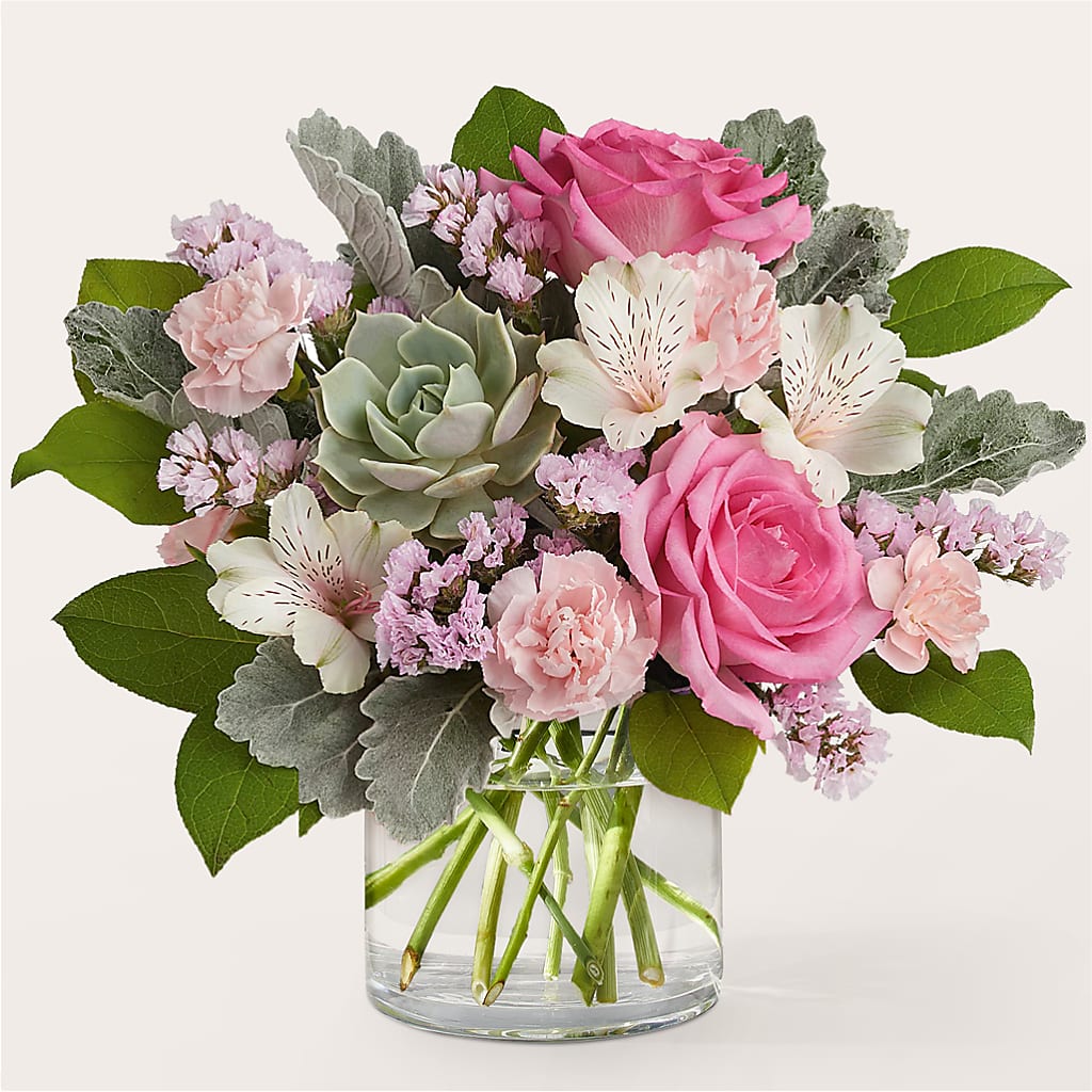 Dusty Rose Bouquet – Carisma Florists, Mississauga ON
