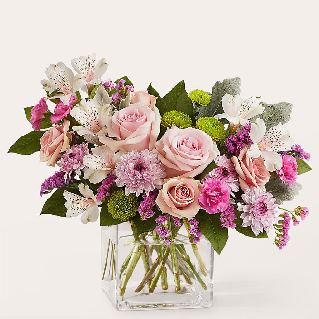 Pink Suede Bouquet – Carisma Florists, Mississauga ON