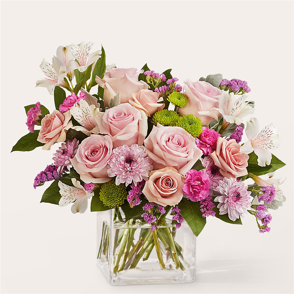 Pink Suede Bouquet – Carisma Florists, Mississauga ON