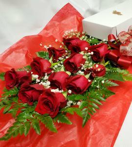 RED ROSES IN A BOX – Carisma Florists, Mississauga ON
