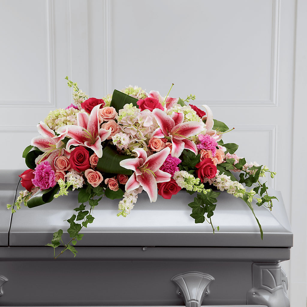 Splendid Grace Casket Spray – Carisma Florists, Mississauga ON