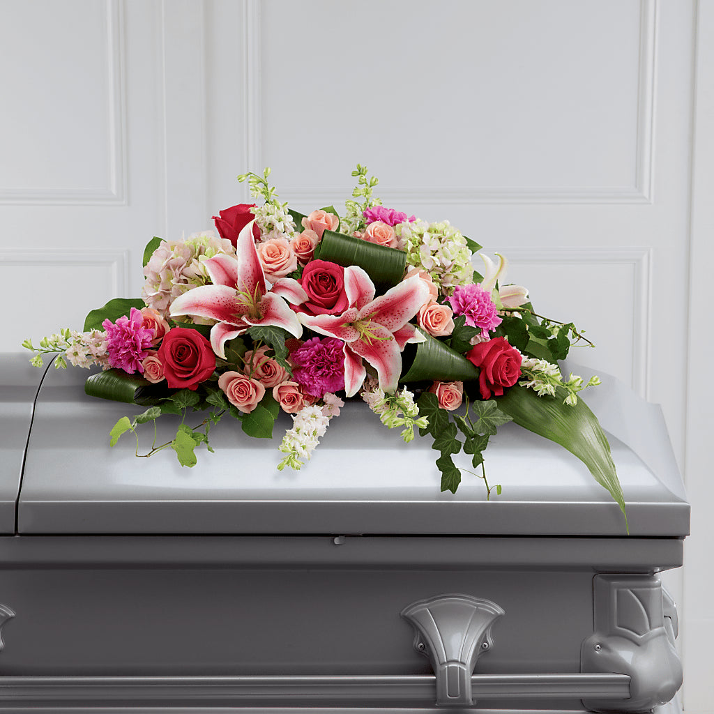 Splendid Grace Casket Spray – Carisma Florists, Mississauga ON