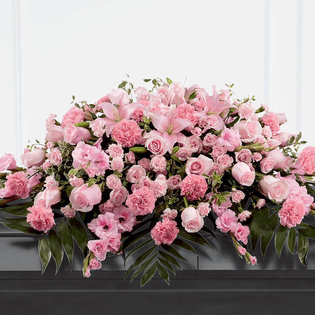 Garden of Comfort Casket Spray (Standard) – Carisma Florists, Mississauga ON