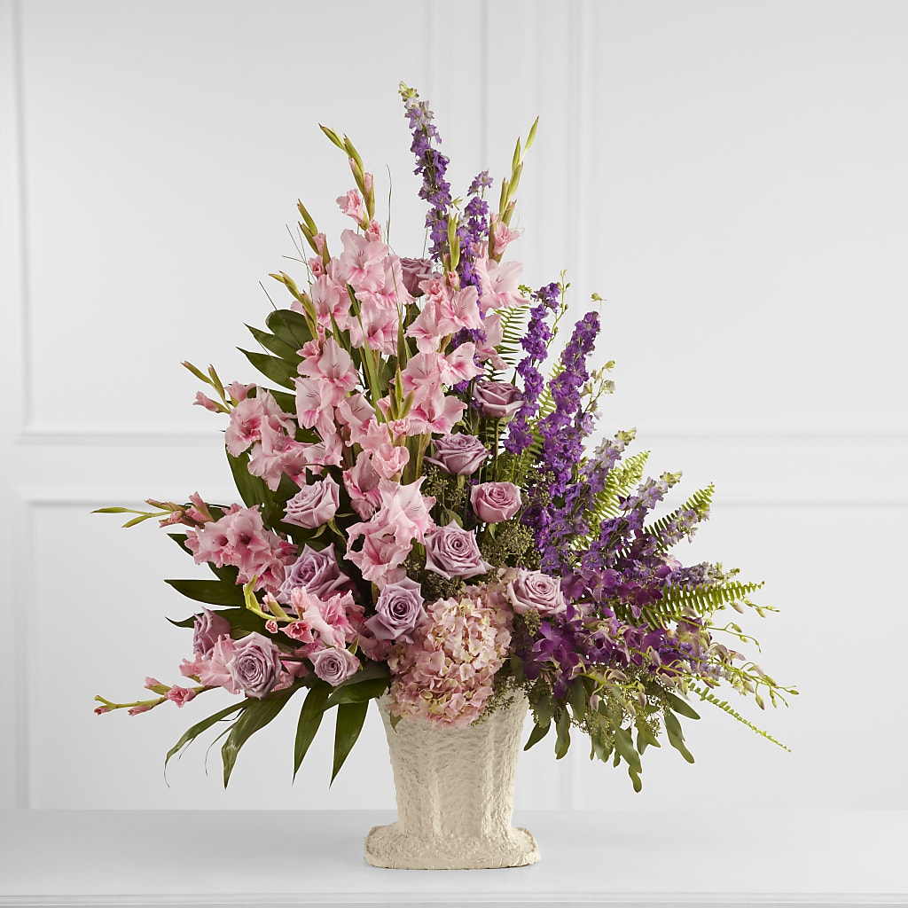 Flowing Garden Arrangement – Carisma Florists, Mississauga ON