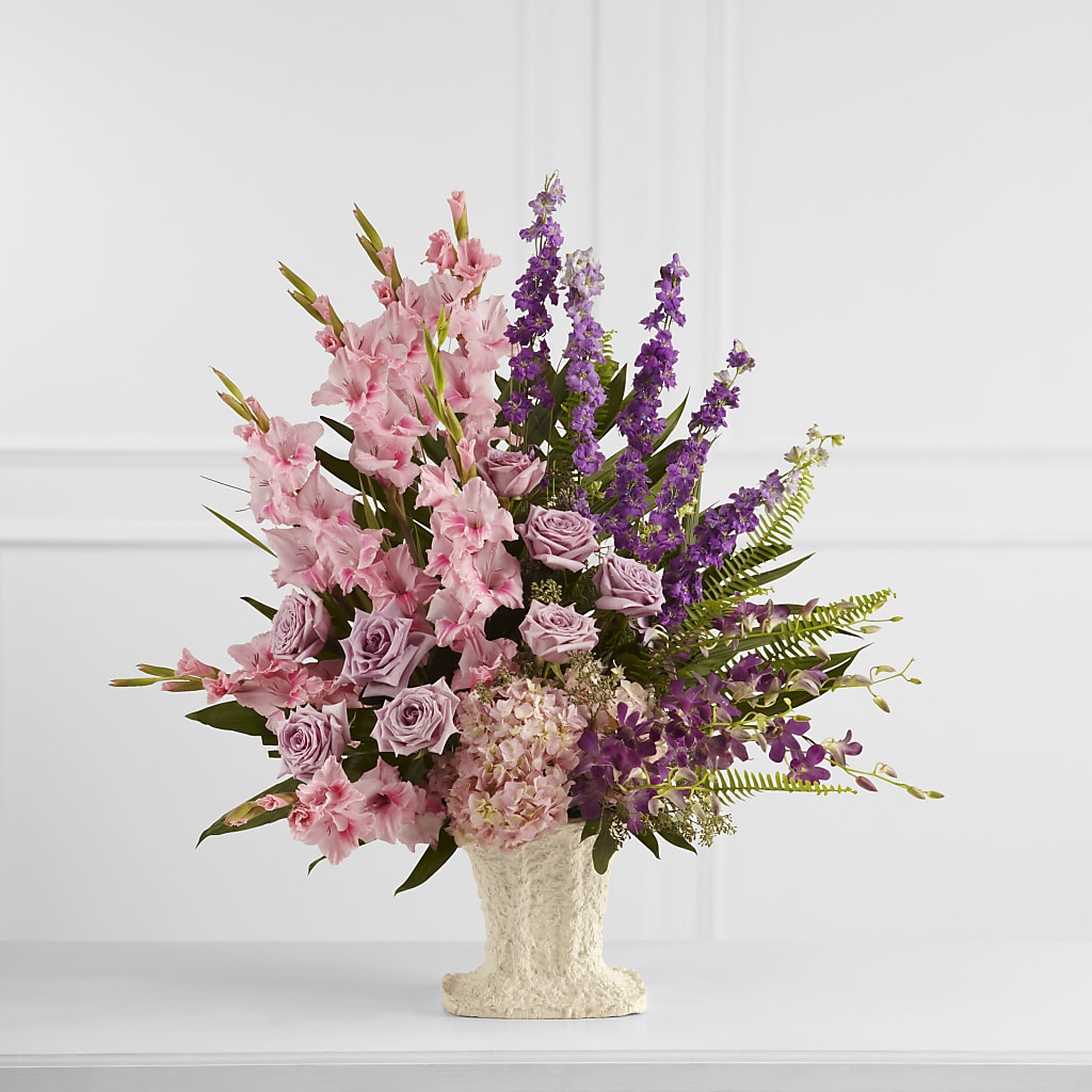 Flowing Garden Arrangement – Carisma Florists, Mississauga ON