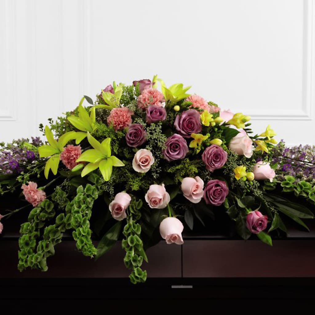 Forever Beloved Casket Spray – Carisma Florists, Mississauga ON