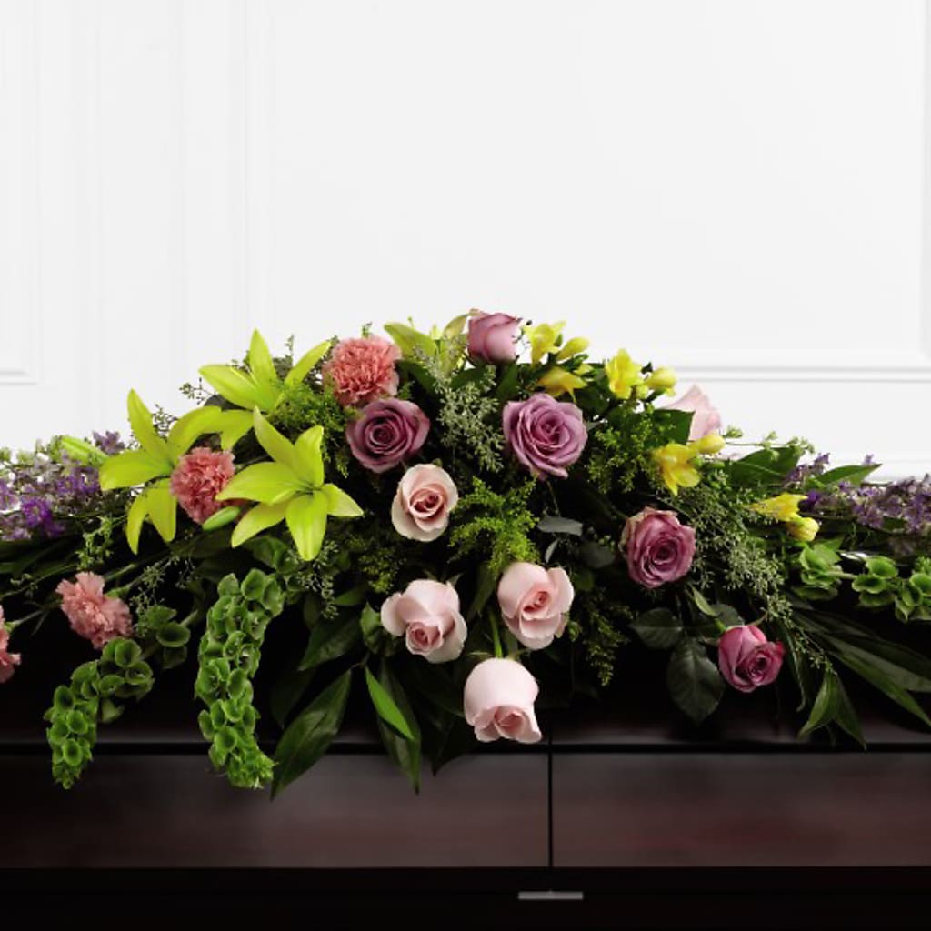 Forever Beloved Casket Spray – Carisma Florists, Mississauga ON