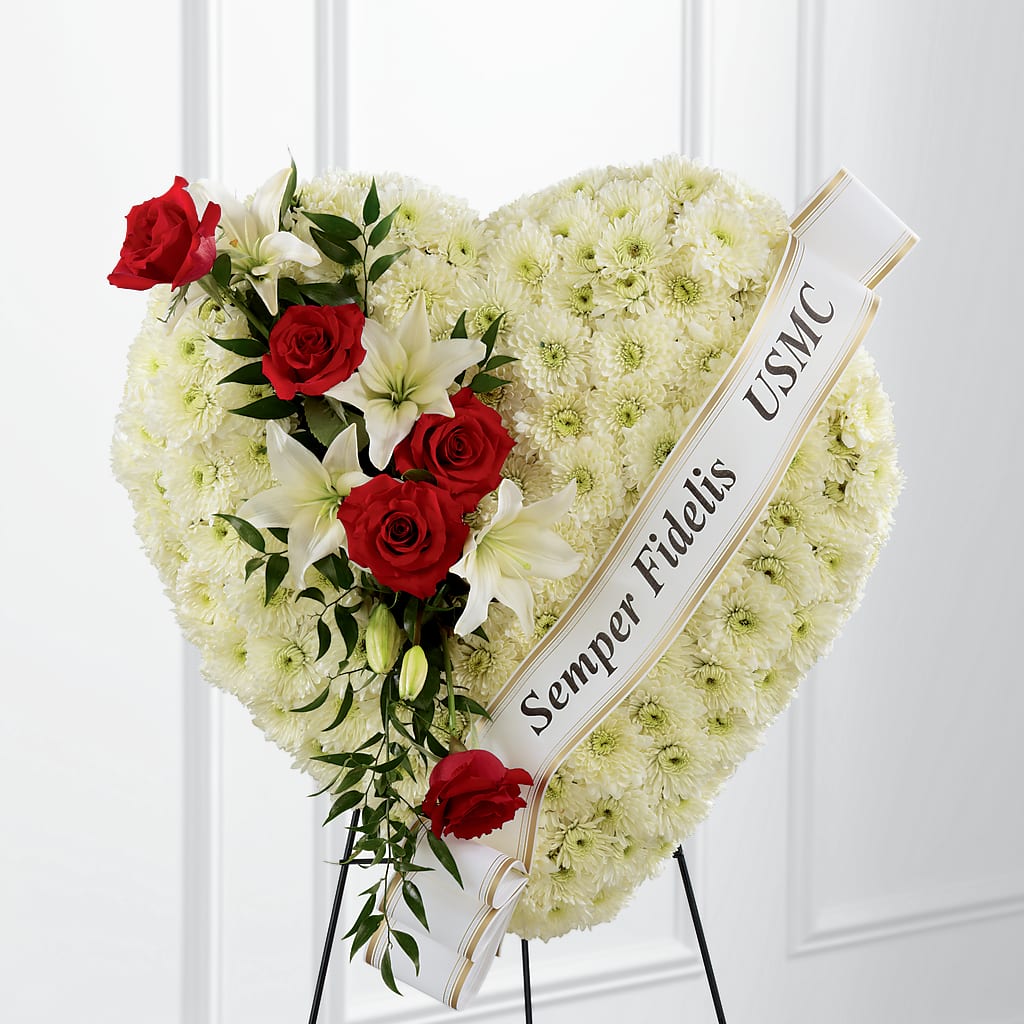 Heartfelt Hero Standing Heart – Carisma Florists, Mississauga ON