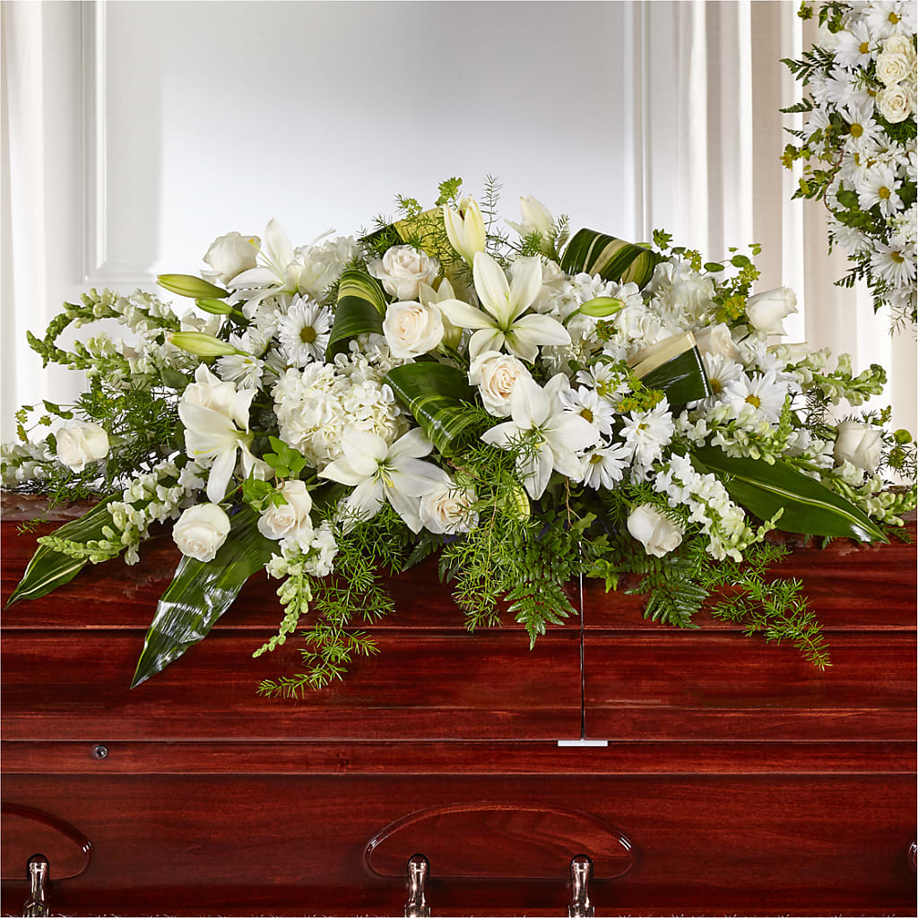 Abundance Casket Spray – Carisma Florists, Mississauga ON