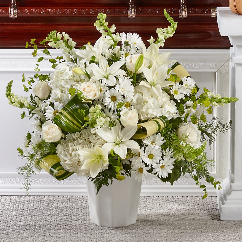 Thoughts of Tranquility Floor Basket – Carisma Florists, Mississauga ON