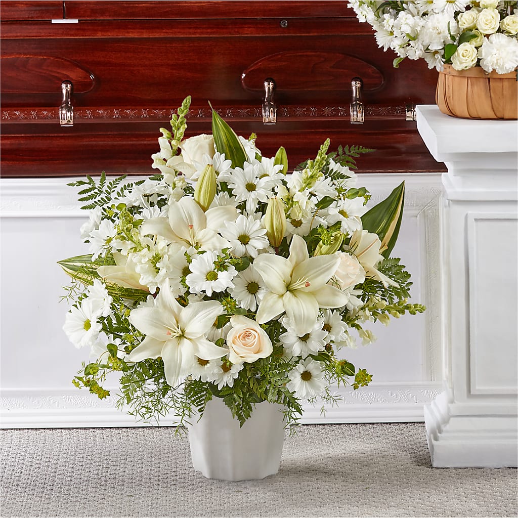 Thoughts of Tranquility Floor Basket – Carisma Florists, Mississauga ON