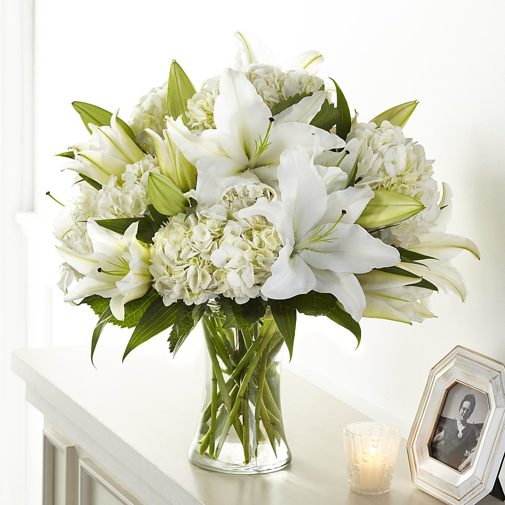 Compassionate Lily Bouquet – Carisma Florists, Mississauga ON