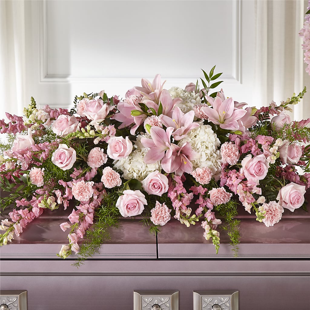 Life & Remembrance Casket Spray – Carisma Florists, Mississauga ON