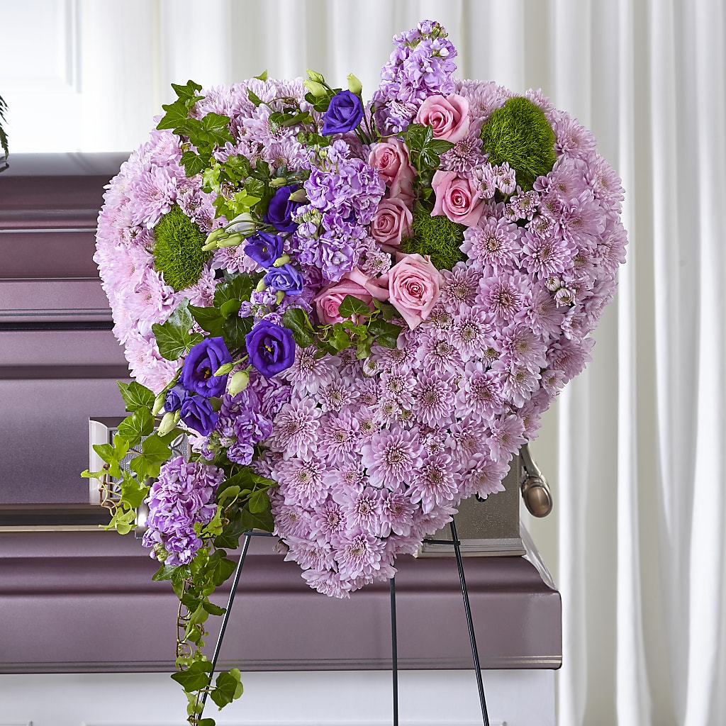 Treasured Love Standing Heart – Carisma Florists, Mississauga ON