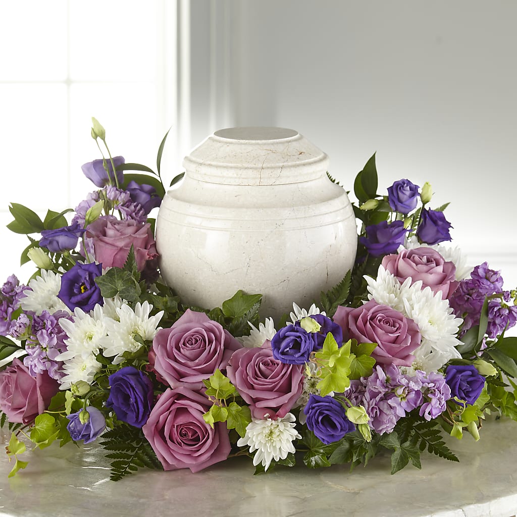 Blooming Sympathy Cremation Adornment – Carisma Florists, Mississauga ON