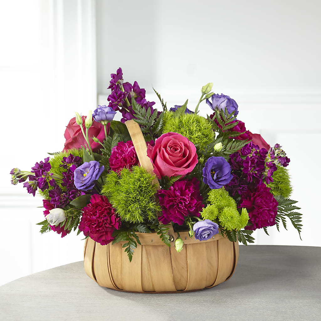 Serene Sanctuary Basket – Carisma Florists, Mississauga ON