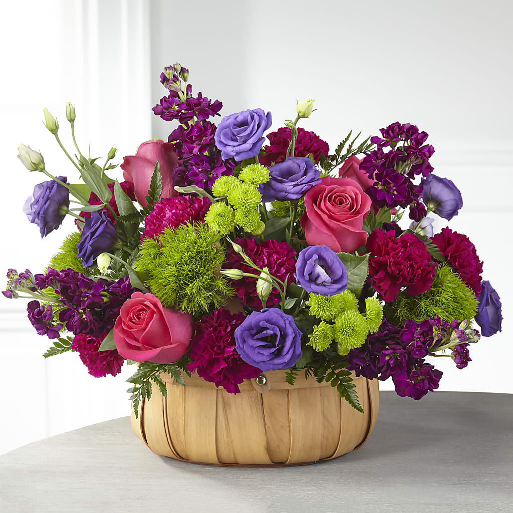 Serene Sanctuary Basket – Carisma Florists, Mississauga ON