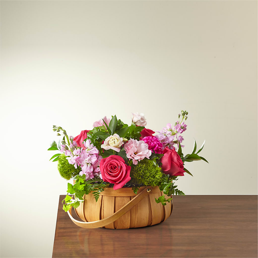 Radiance in Bloom Basket – Carisma Florists, Mississauga ON