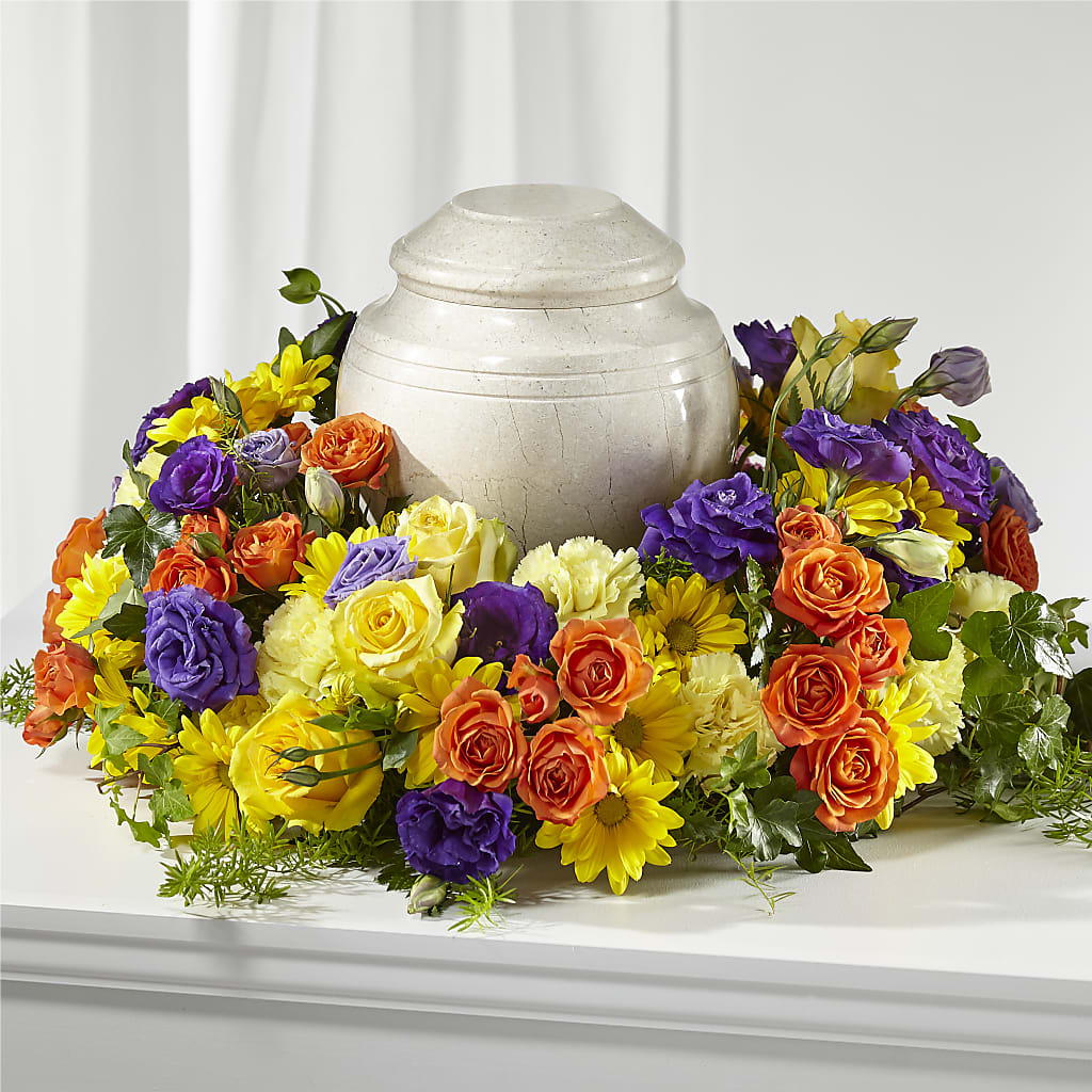 Blossoms of Remembrance Cremation Adornment – Carisma Florists, Mississauga ON
