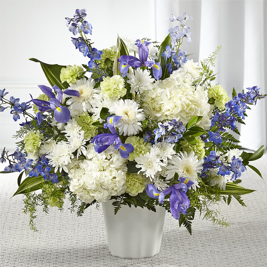 Soft Serenity Floor Basket – Carisma Florists, Mississauga ON