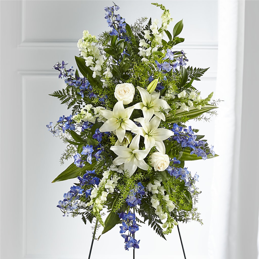 Faithful Friend Standing Spray – Carisma Florists, Mississauga ON