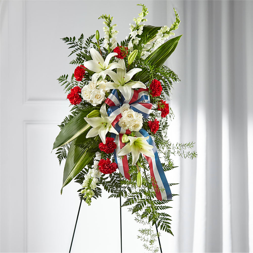 Stars of Life Standing Spray – Carisma Florists, Mississauga ON