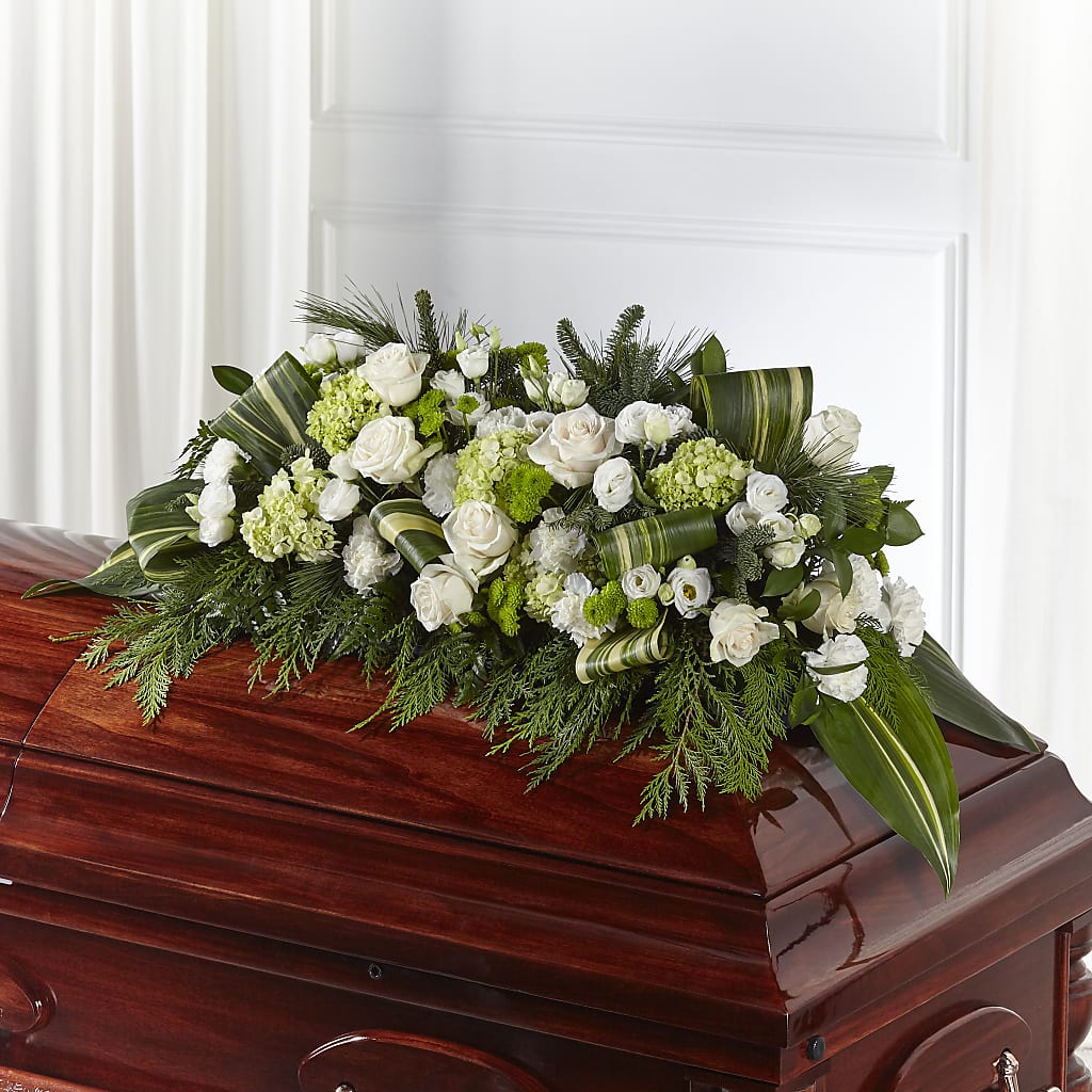 Hopeful Gesture Casket Spray – Carisma Florists, Mississauga ON