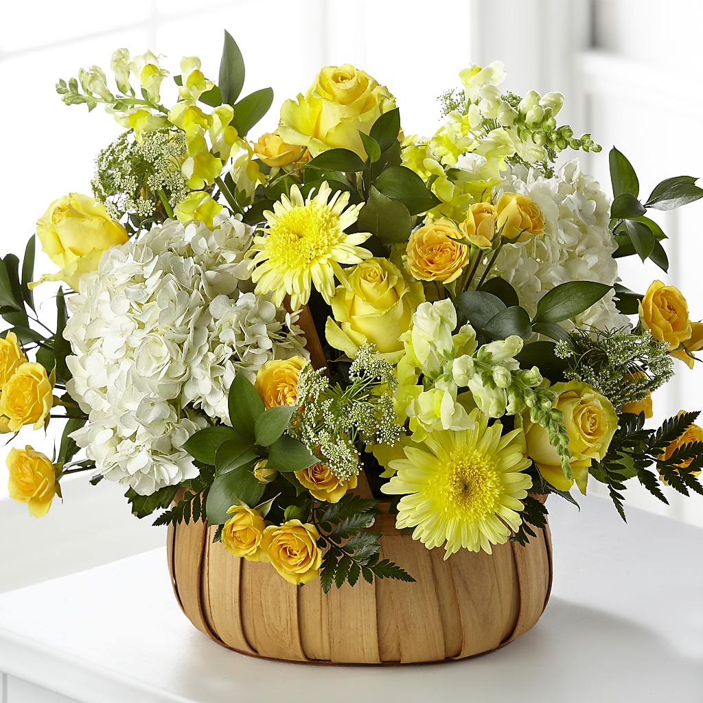 Rustic Remembrance Basket – Carisma Florists, Mississauga ON