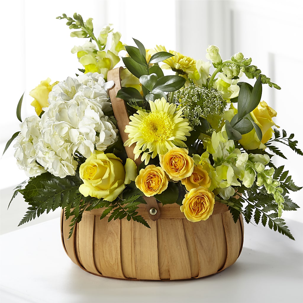Rustic Remembrance Basket – Carisma Florists, Mississauga ON